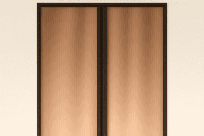 Space-Saving Sliding Nets for Windows and Doors